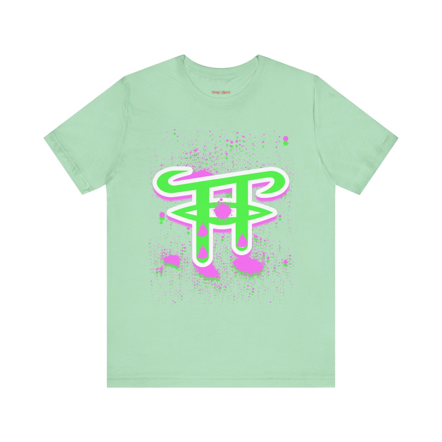 Vibrant Graphic Tee with Abstract Design, Casual Streetwear, Unisex Fashion, Gift for Art Lovers, Summer Style