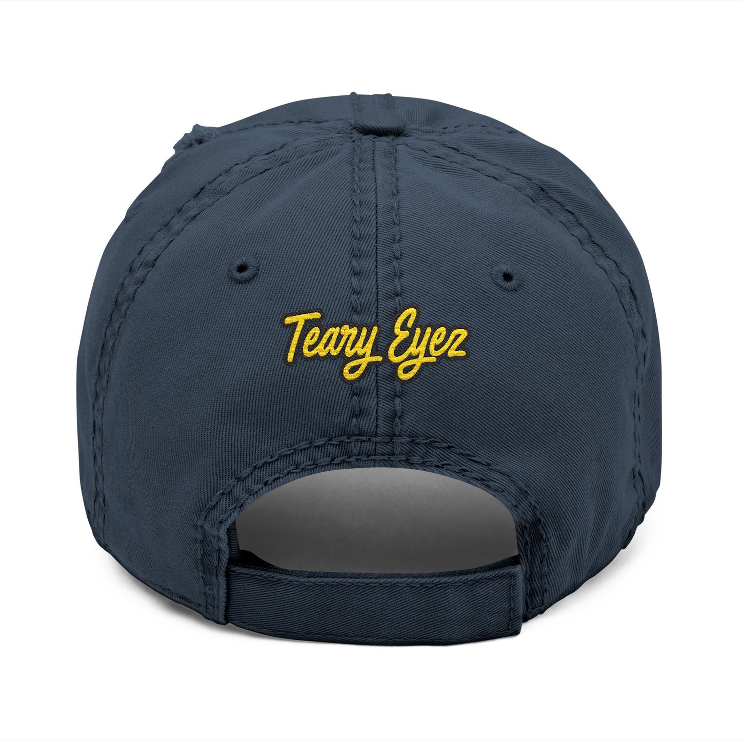 Distressed Dad Hat with Embroidery, Casual Cap for Everyday Style, Gift for Dads, Birthday, Father's Day, Trendy Accessories