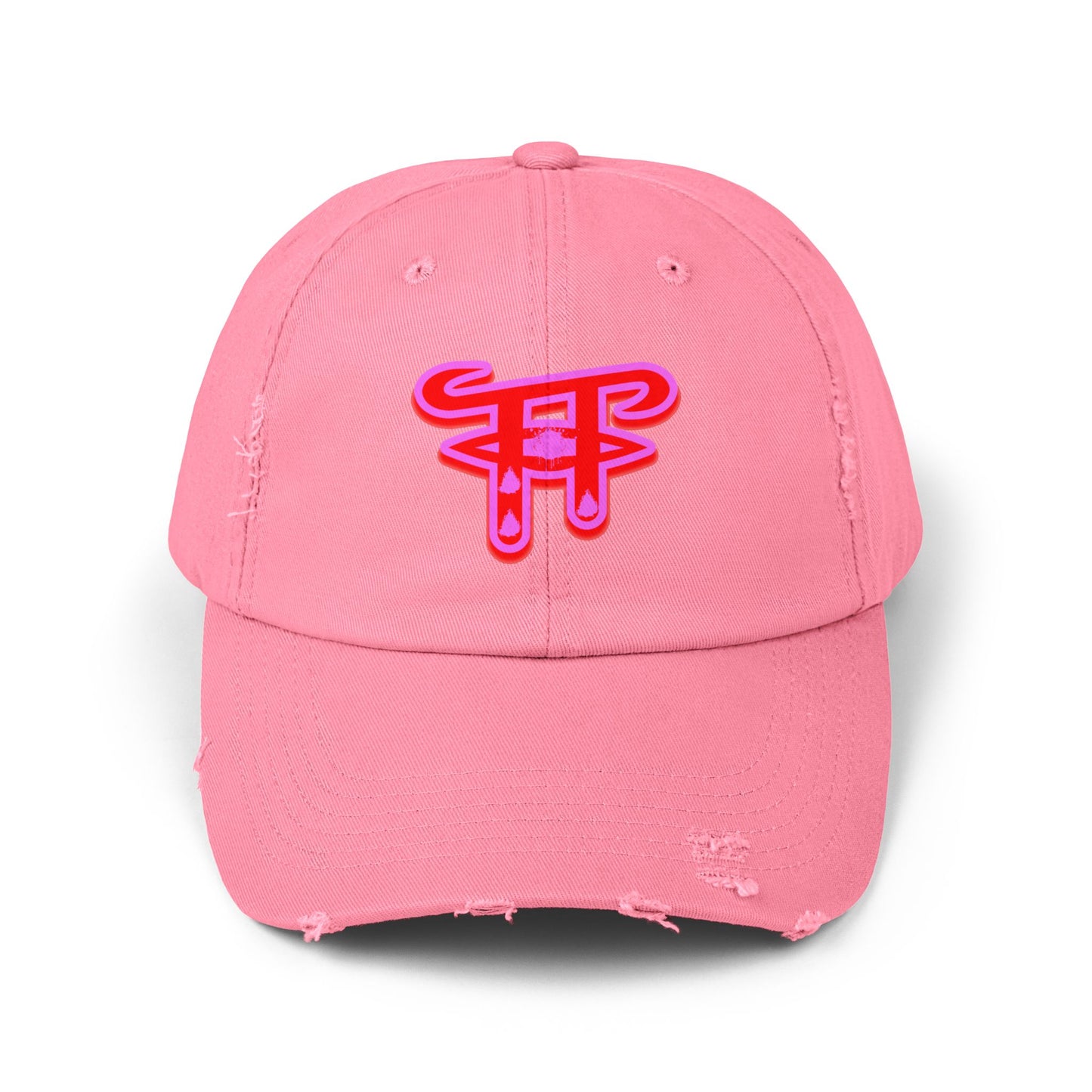 Stylish Unisex Distressed Cap, Trendy Baseball Hat, Casual Everyday Accessory, Gift for Him/Her, Summer Fashion Must-Have