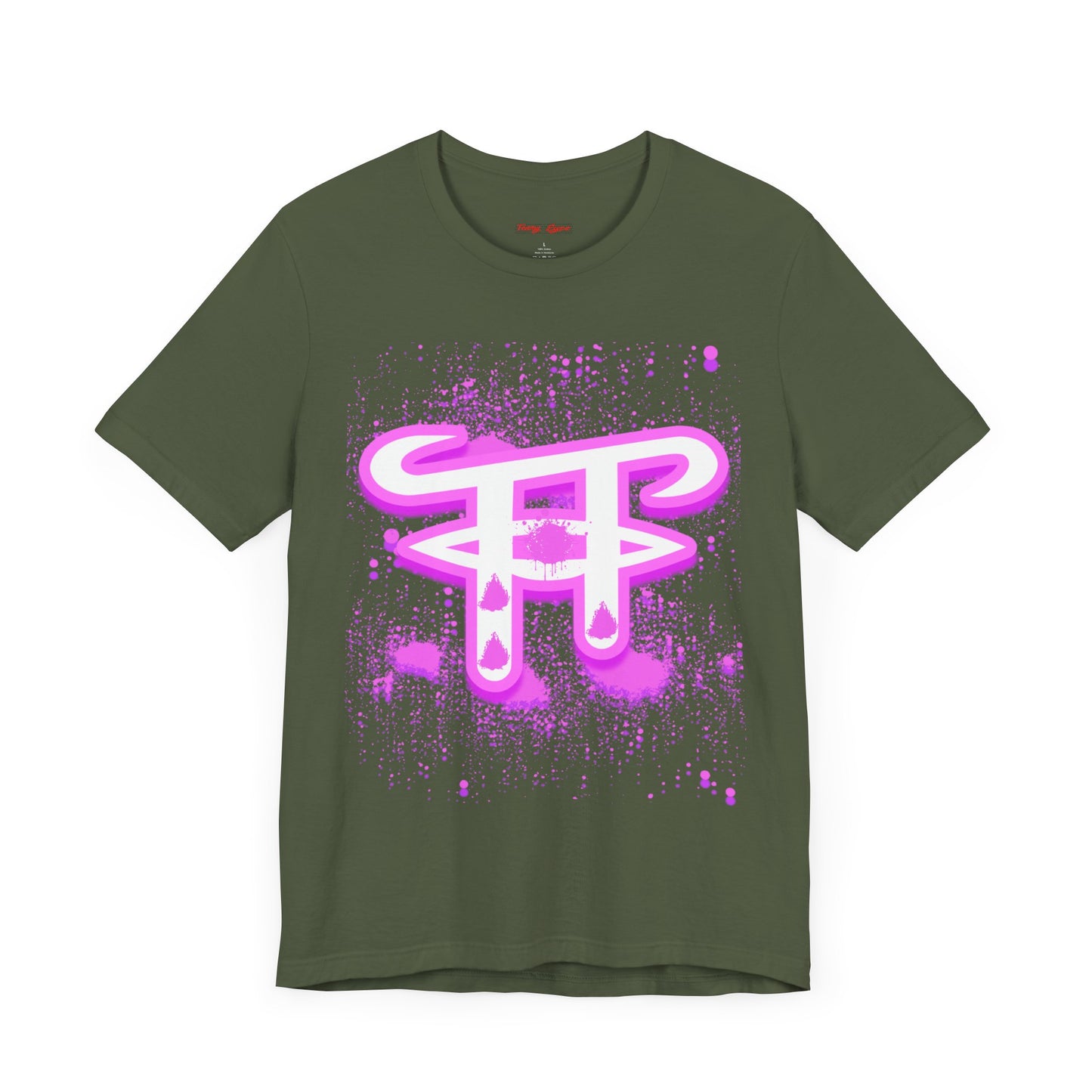 Vibrant Graffiti-Inspired Unisex Tee, Streetwear Shirt, Casual Graphic Tee, Art Lovers Gift, Summer Style, Unique Statement Piece