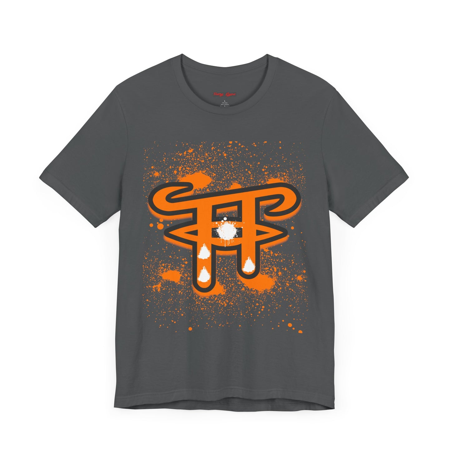 Urban Graffiti Short Sleeve Tee, Streetwear Shirt, Unisex Casual Tee, Graphic Art Top, Festival Wear