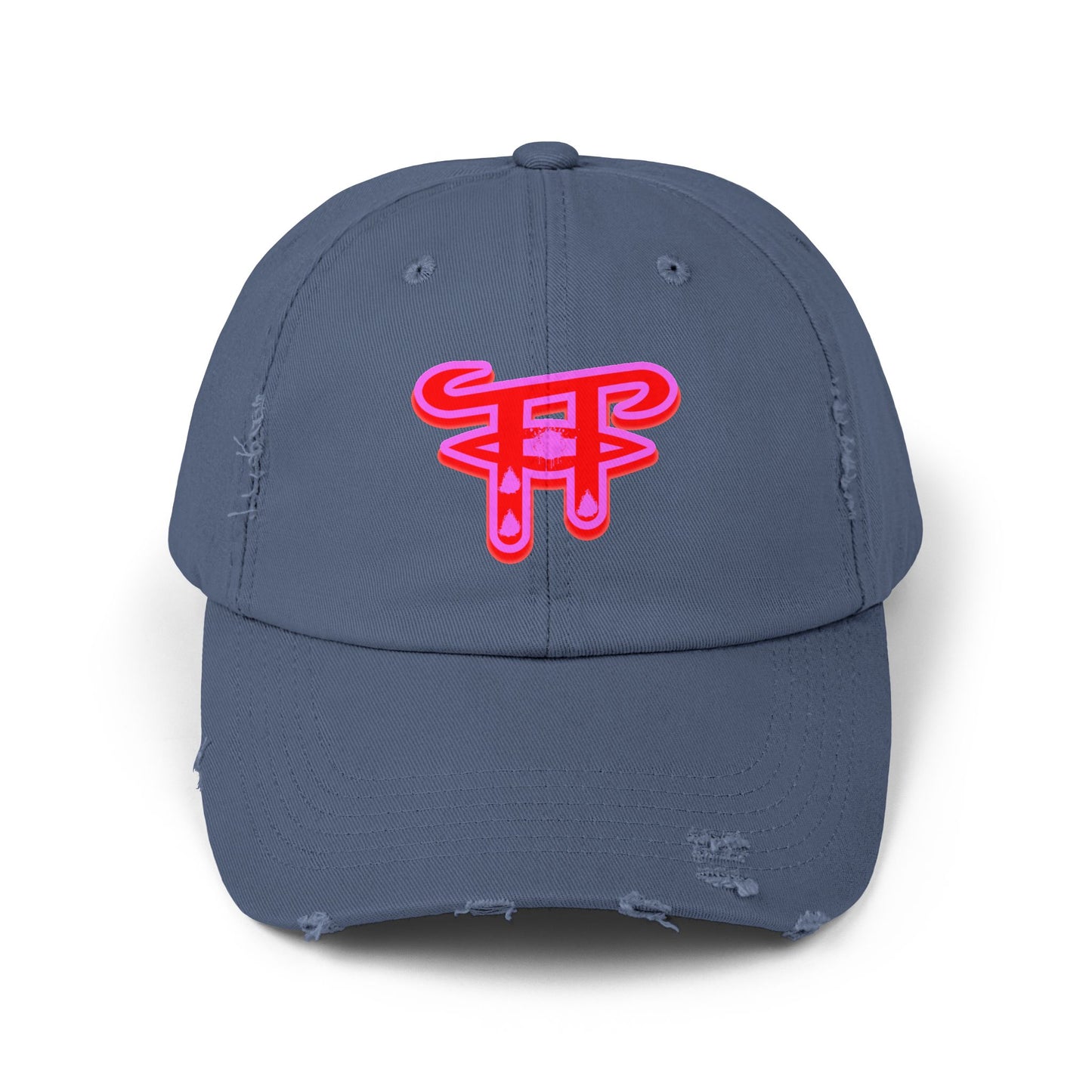 Stylish Unisex Distressed Cap, Trendy Baseball Hat, Casual Everyday Accessory, Gift for Him/Her, Summer Fashion Must-Have