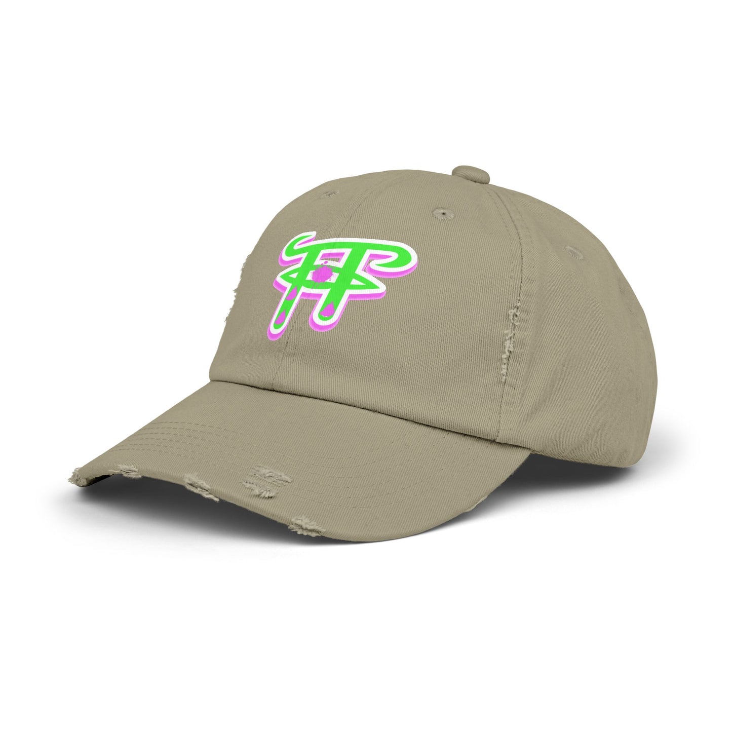 Unisex Distressed Cap with Funky Logo, Casual Hat for Everyday Wear, Perfect for Summer Outings, Gives a Trendy Vibe, Ideal Gift for [...]