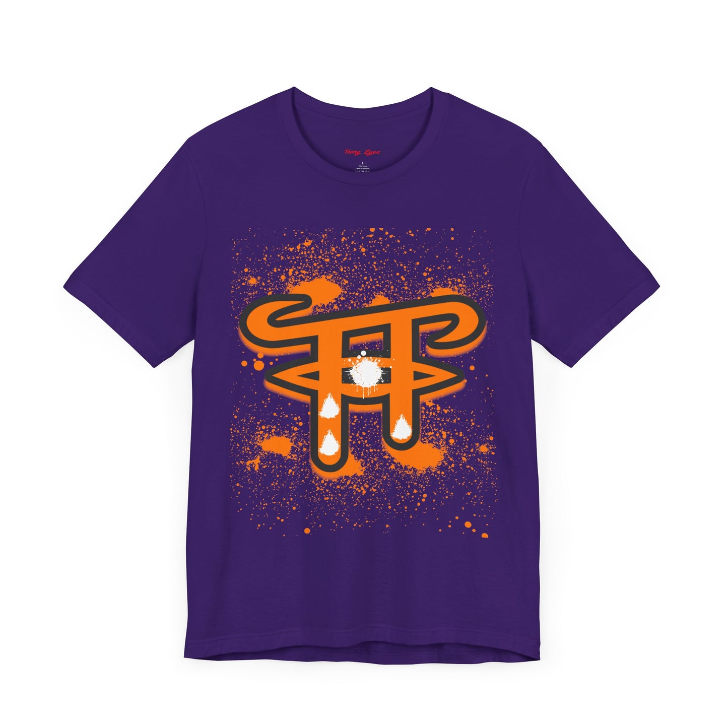 Urban Graffiti Short Sleeve Tee, Streetwear Shirt, Unisex Casual Tee, Graphic Art Top, Festival Wear