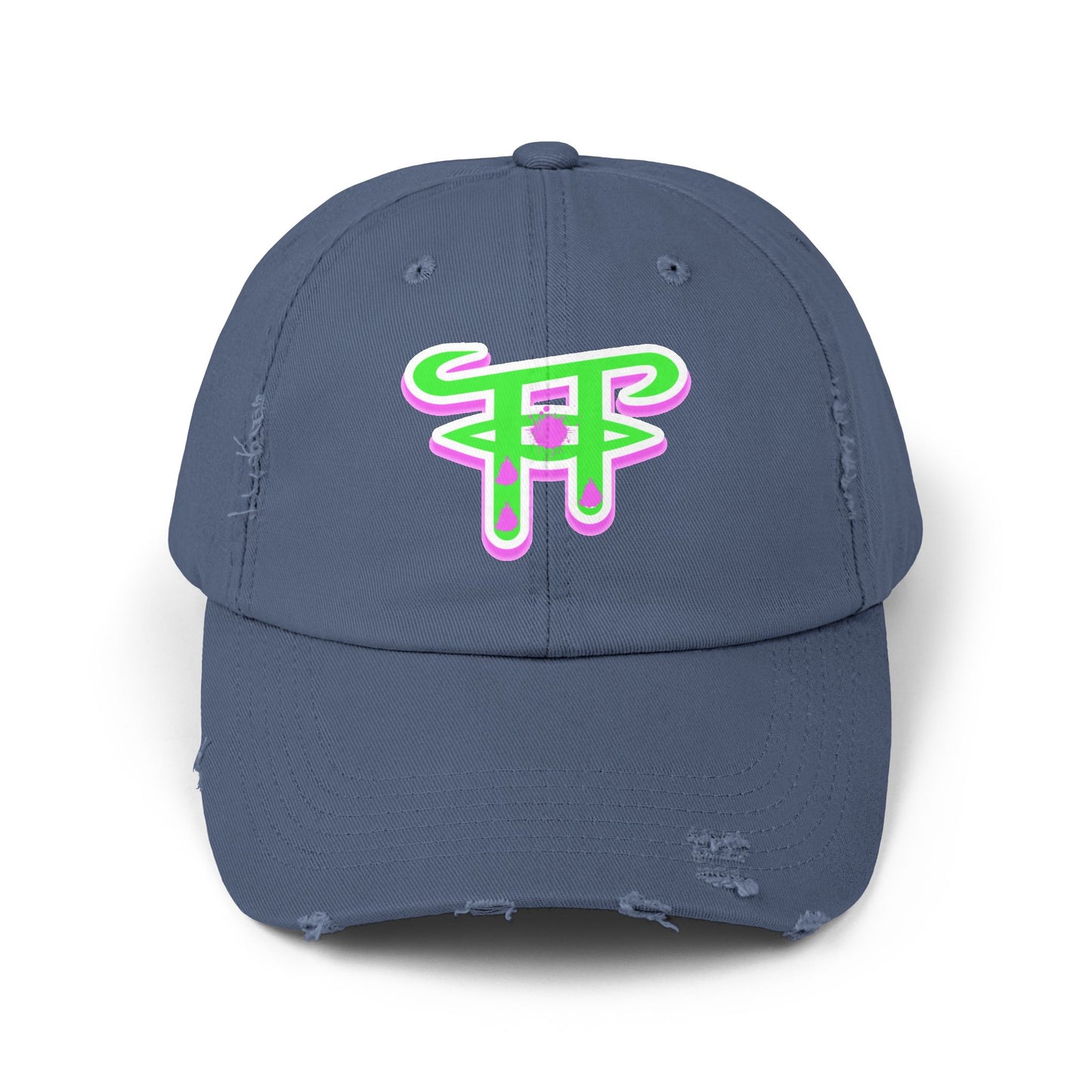 Unisex Distressed Cap with Funky Logo, Casual Hat for Everyday Wear, Perfect for Summer Outings, Gives a Trendy Vibe, Ideal Gift for [...]