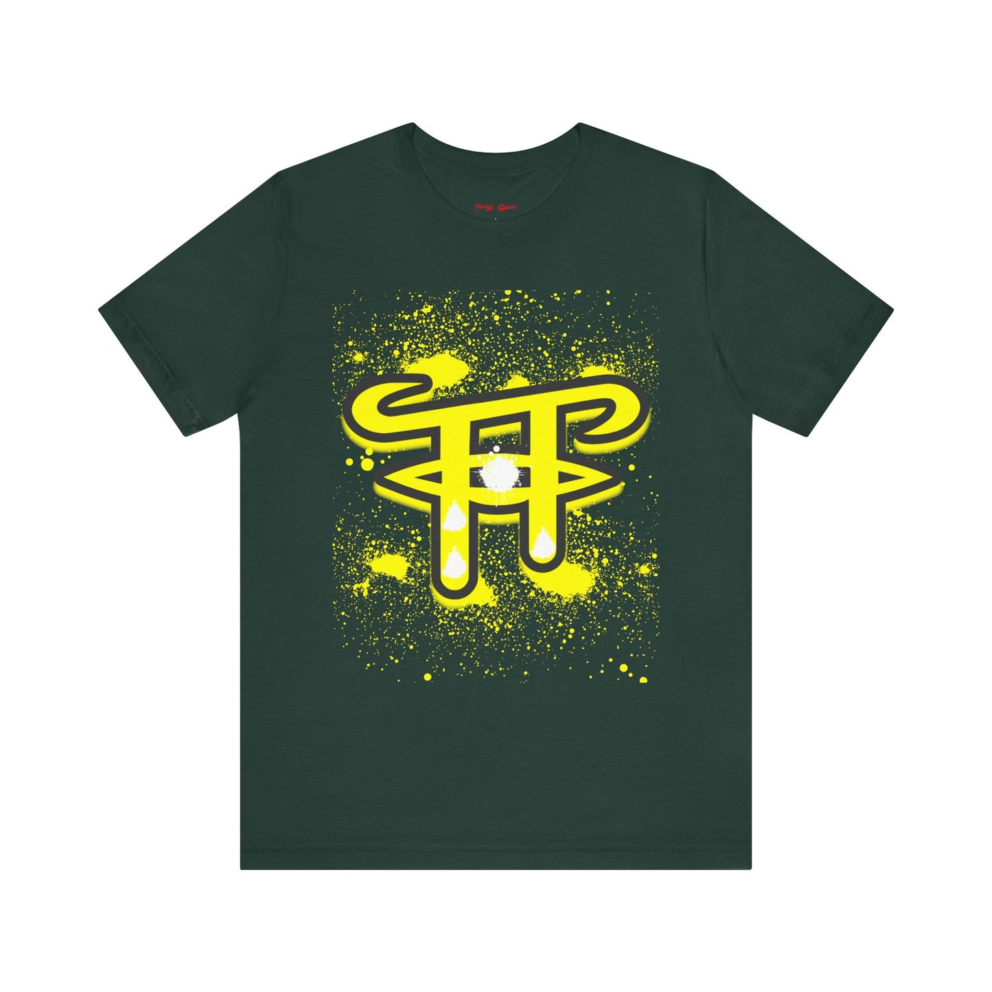 Vibrant Graphic Tee, Casual Everyday Wear, Fun Gift for Friends, Streetwear Style, Bright Yellow Design, Unisex Summer Top