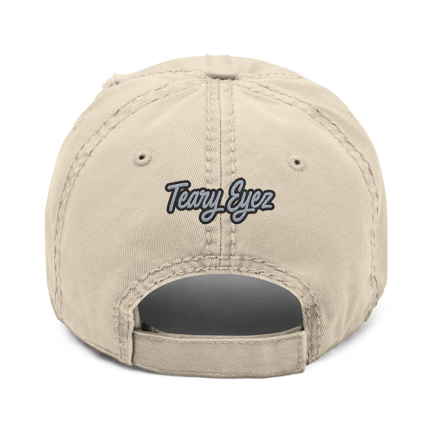 Distressed Embroidered Dad Hat, Casual Cap for Everyday Wear, Perfect Gift for Dads, Unisex Fashion Accessory, Birthday, Father's Day