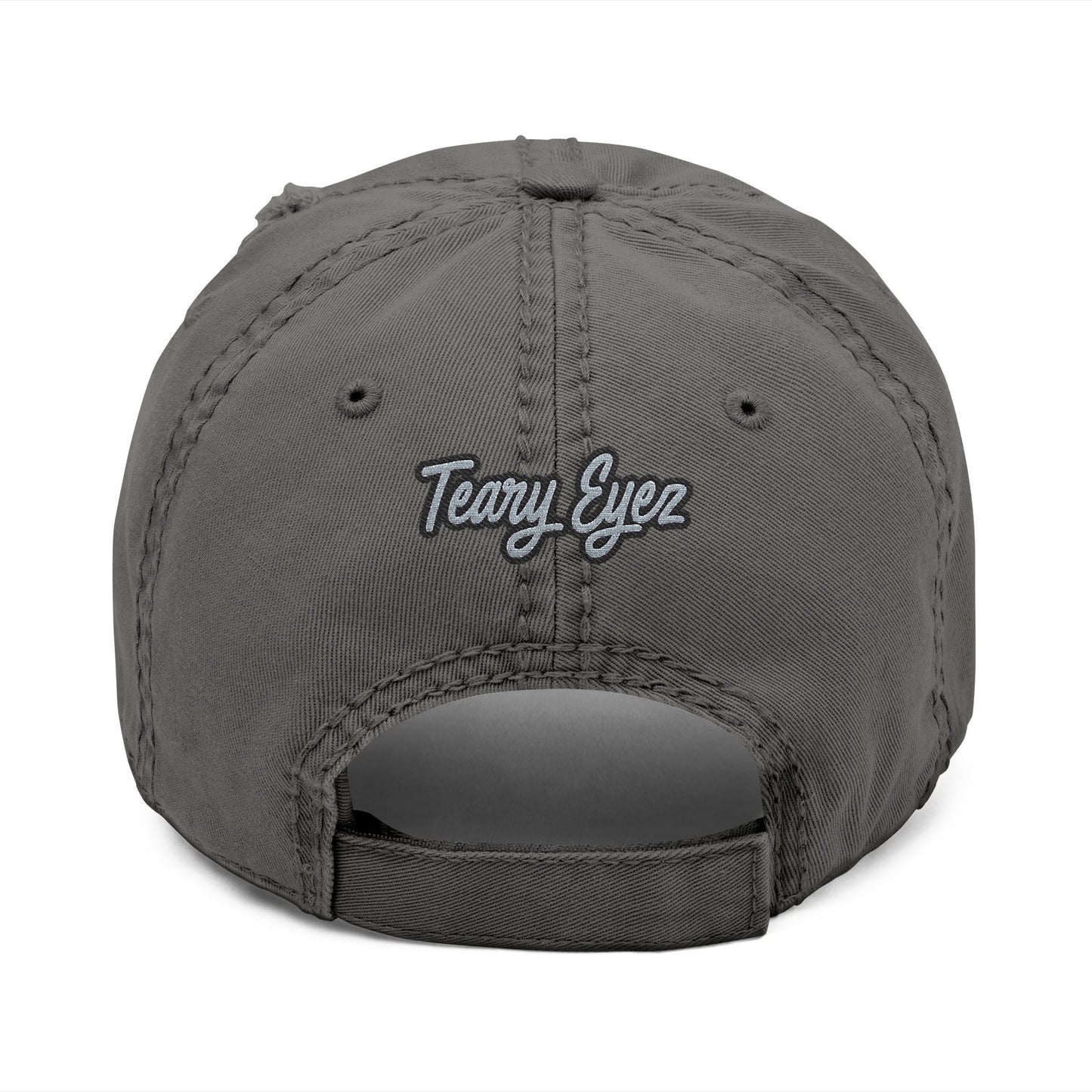 Distressed Embroidered Dad Hat, Casual Cap for Everyday Wear, Perfect Gift for Dads, Unisex Fashion Accessory, Birthday, Father's Day