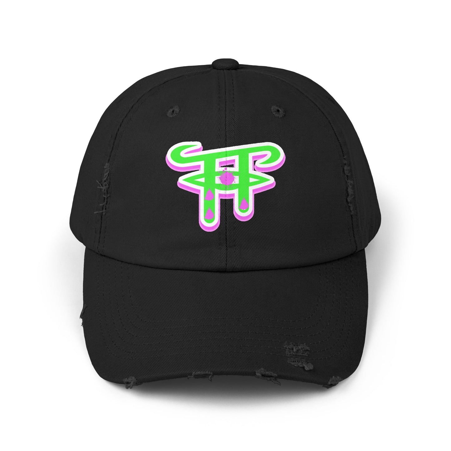 Unisex Distressed Cap with Funky Logo, Casual Hat for Everyday Wear, Perfect for Summer Outings, Gives a Trendy Vibe, Ideal Gift for [...]