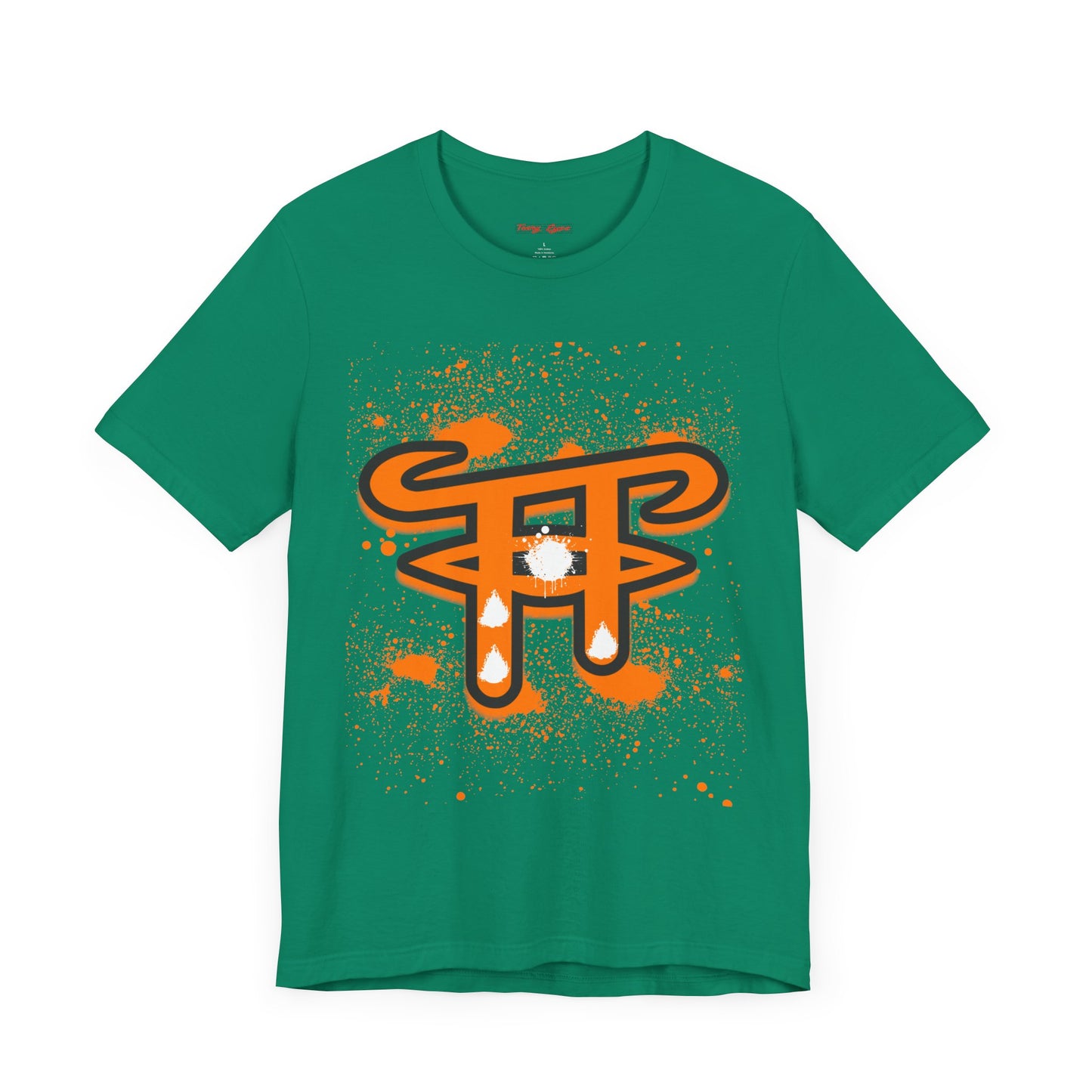 Urban Graffiti Short Sleeve Tee, Streetwear Shirt, Unisex Casual Tee, Graphic Art Top, Festival Wear