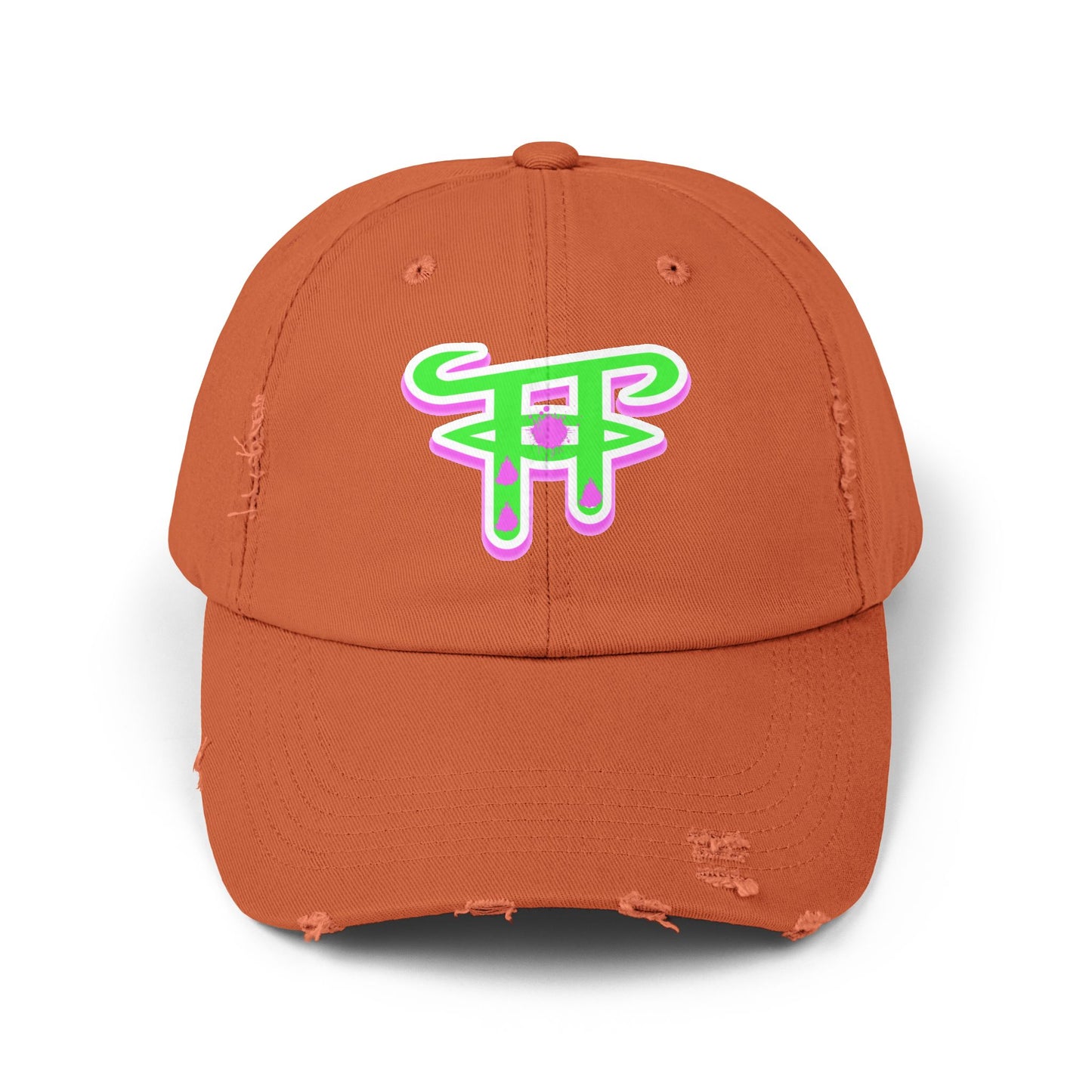 Unisex Distressed Cap with Funky Logo, Casual Hat for Everyday Wear, Perfect for Summer Outings, Gives a Trendy Vibe, Ideal Gift for [...]