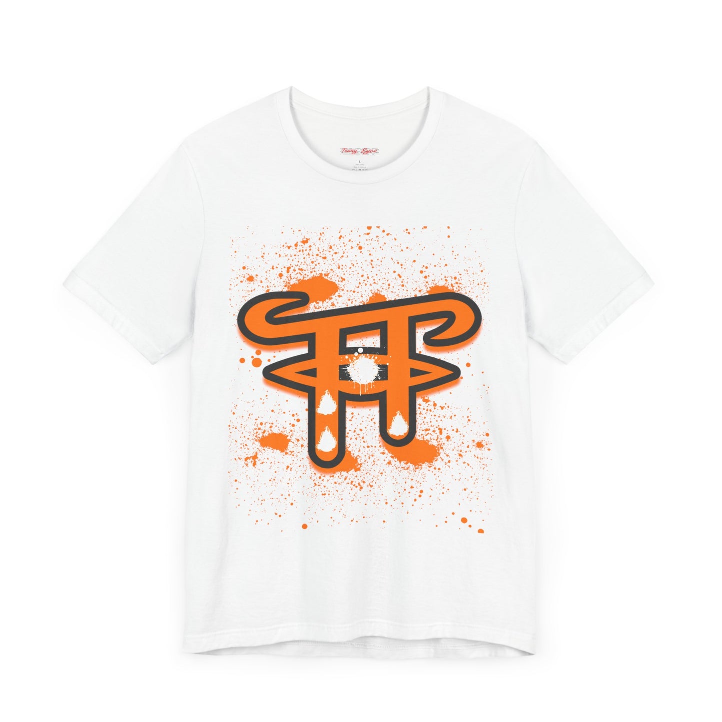 Urban Graffiti Short Sleeve Tee, Streetwear Shirt, Unisex Casual Tee, Graphic Art Top, Festival Wear