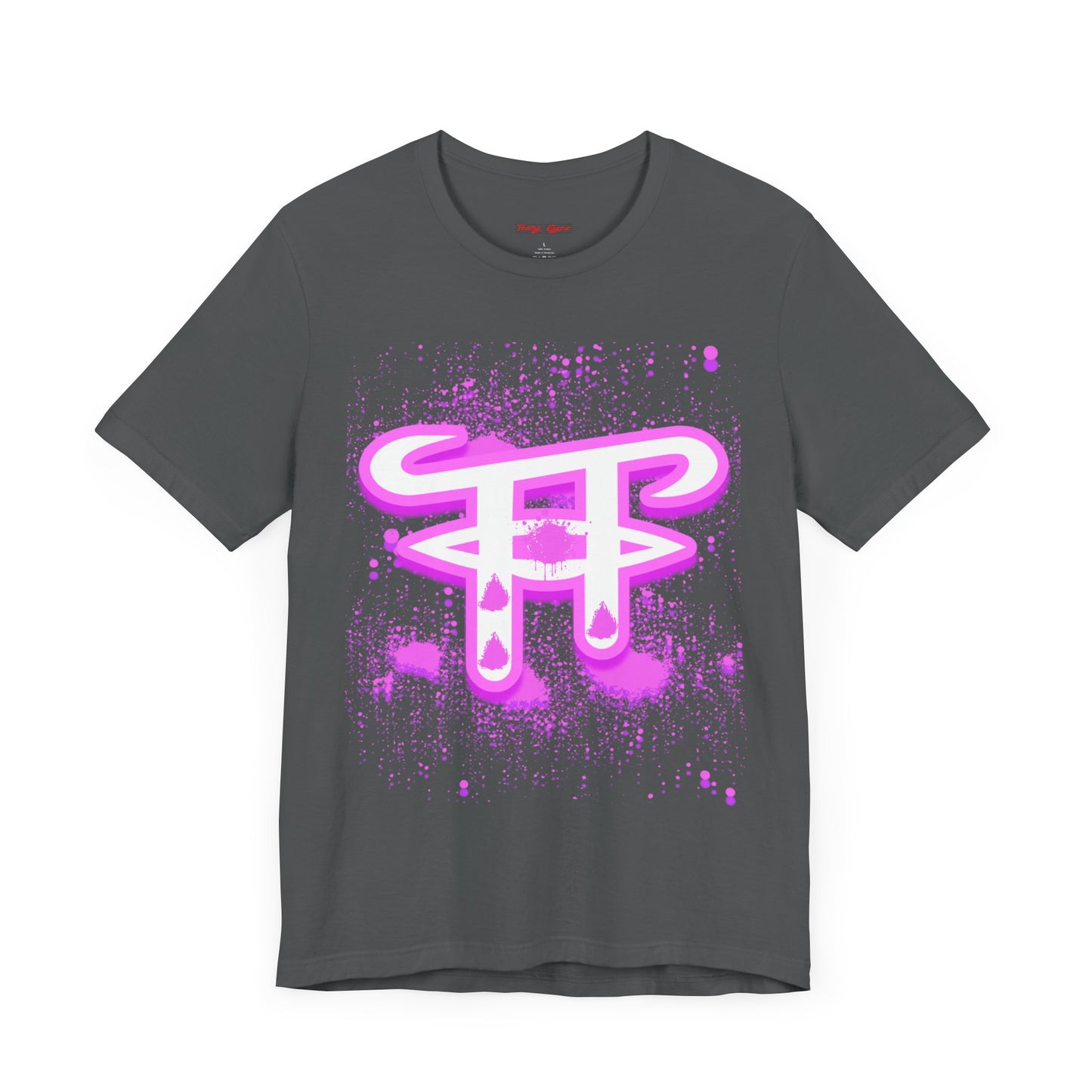 Vibrant Graffiti-Inspired Unisex Tee, Streetwear Shirt, Casual Graphic Tee, Art Lovers Gift, Summer Style, Unique Statement Piece