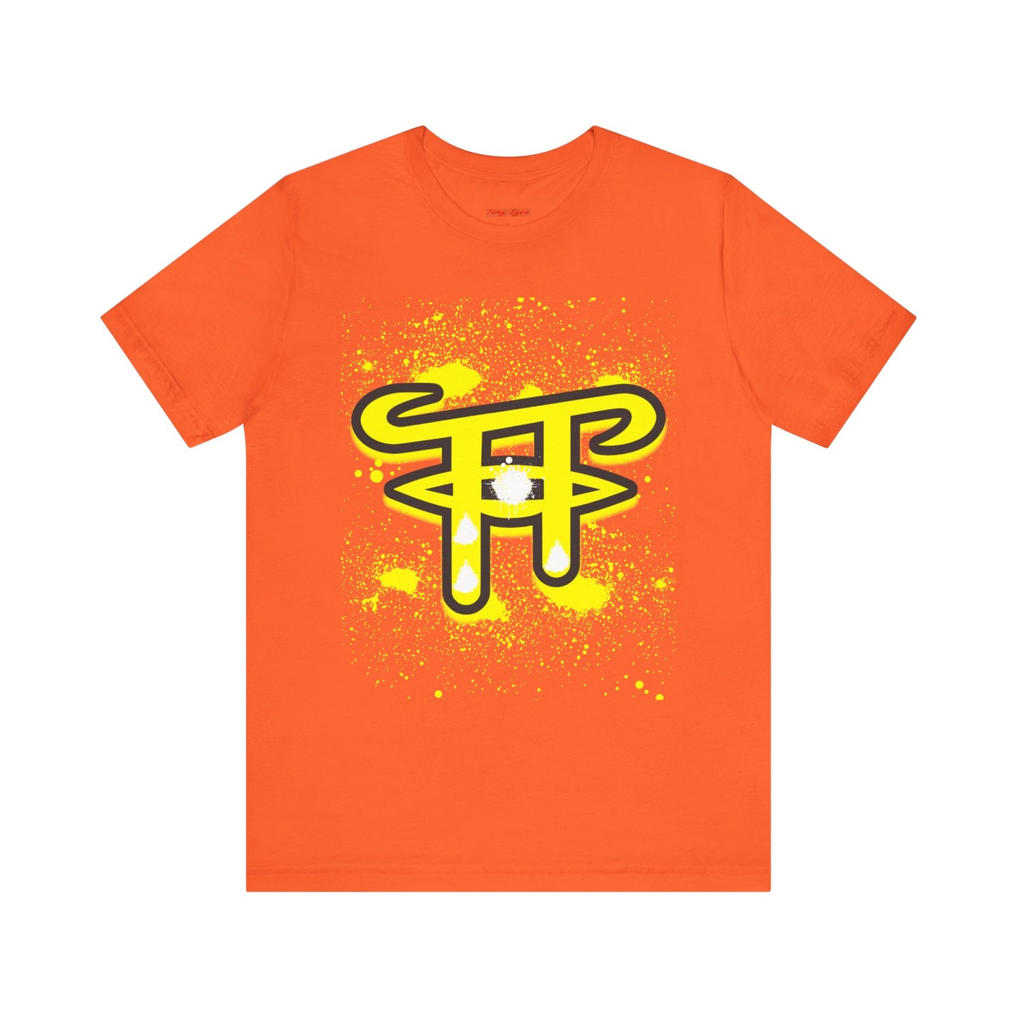 Vibrant Graphic Tee, Casual Everyday Wear, Fun Gift for Friends, Streetwear Style, Bright Yellow Design, Unisex Summer Top