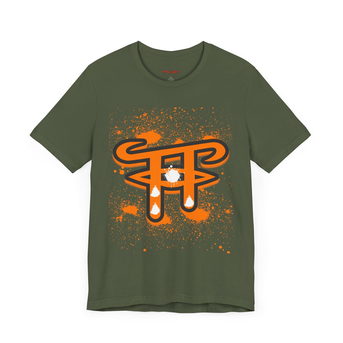 Urban Graffiti Short Sleeve Tee, Streetwear Shirt, Unisex Casual Tee, Graphic Art Top, Festival Wear